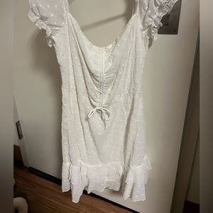 Princess polly white dress size 8! Never worn!